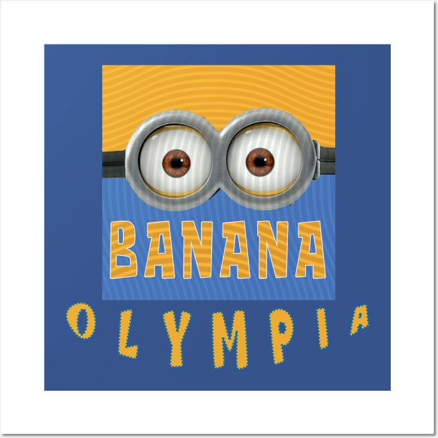 MINIONS USA OLYMPIA Wall Art by LuckYA